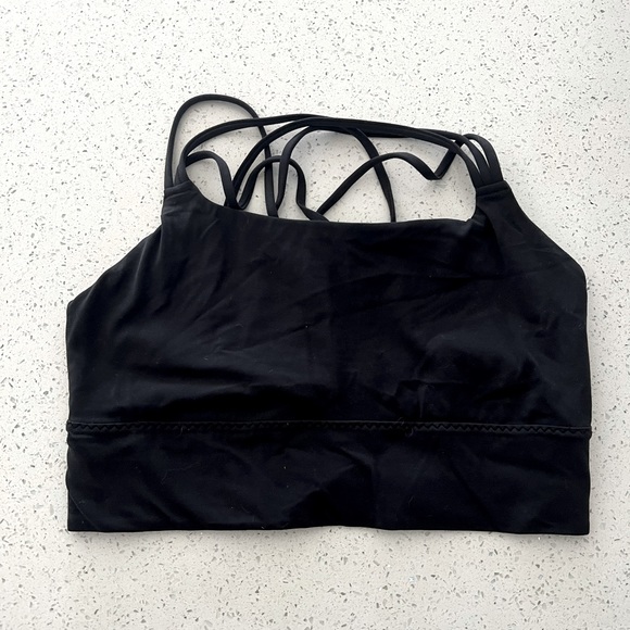 Athleta strappy back longline sport bra. - Picture 1 of 3
